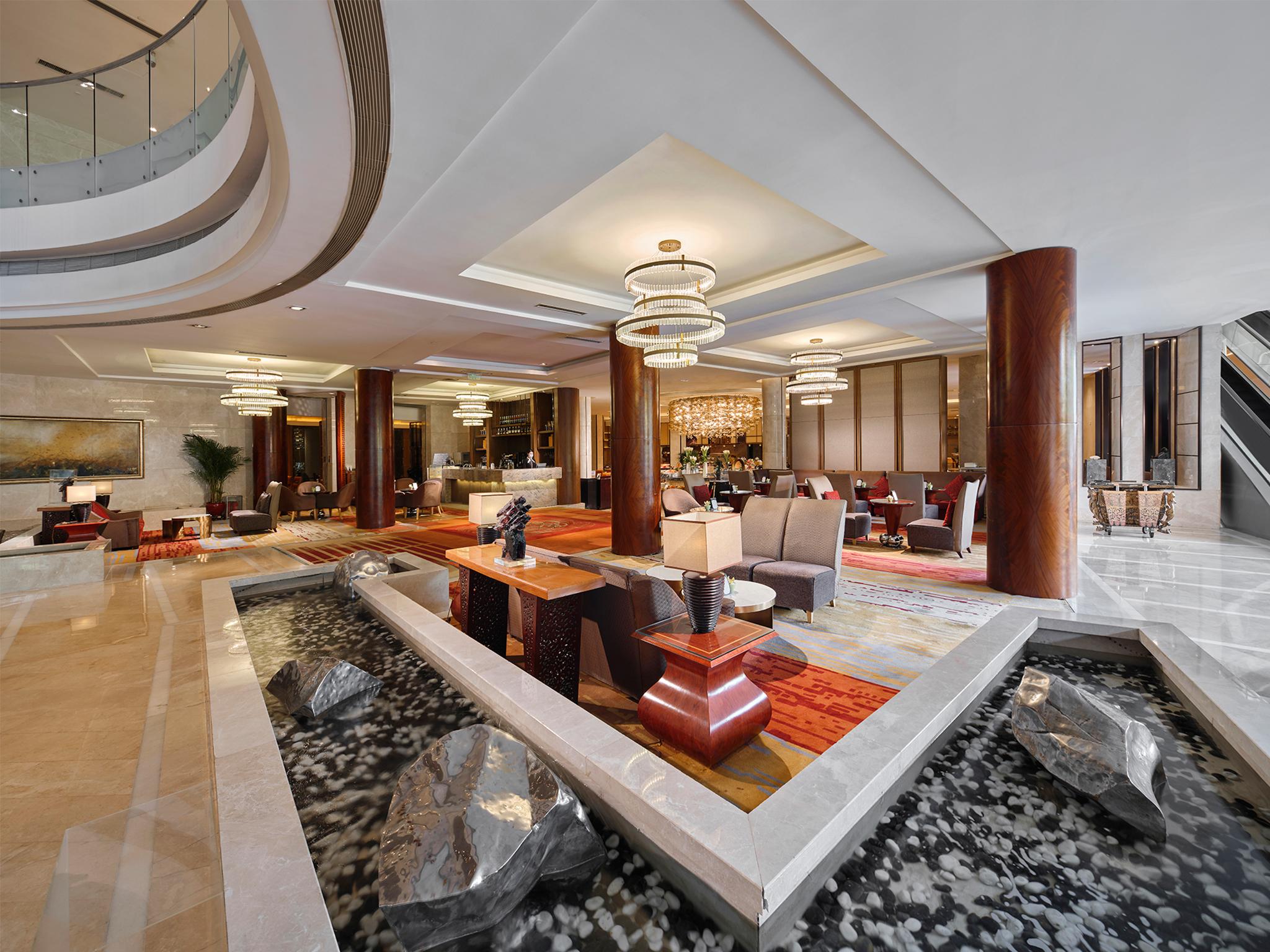 Gehua New Century Hotel Peking Exteriör bild